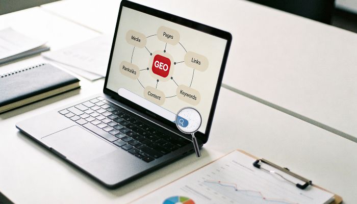 Website authority and trust concept